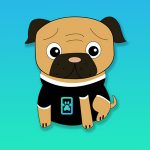 Black-T-Shirt-ThetaPugs-Icon